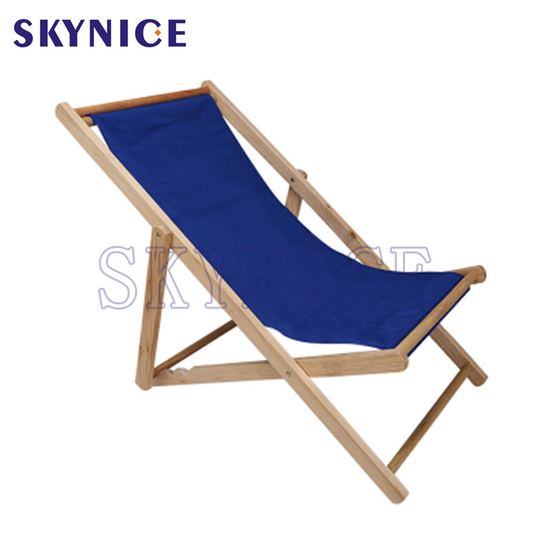 Εξωτερικό ξύλινο έπιπλα Αντίκα Folding Beach Char