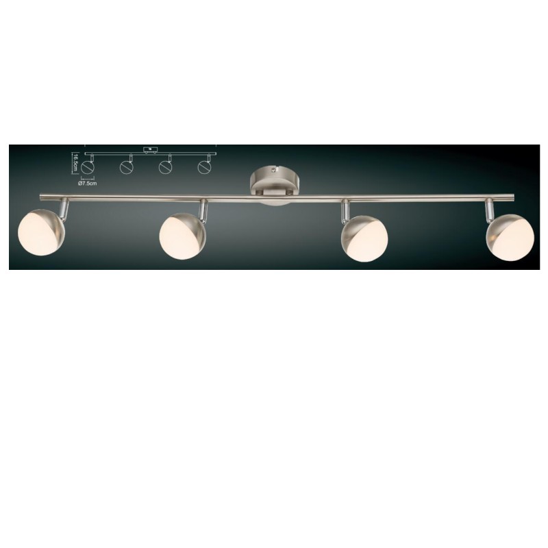 Υψηλής τάσης φωτεινή ένδειξη LED-4, με πλαστική σκιά μισής σφαίρας