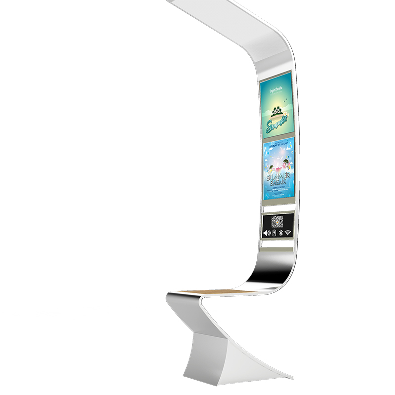 Υψηλής ευκρίνειας LED Διαφημιστικό ηλιακό πάγκος για το σταθμό λεωφορείων του Pubilc