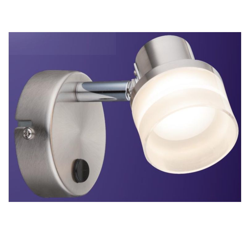 Υψηλής τάσης λαμπτήρας LED-1, με απόχρωση κυλινδρικού πλαστικού