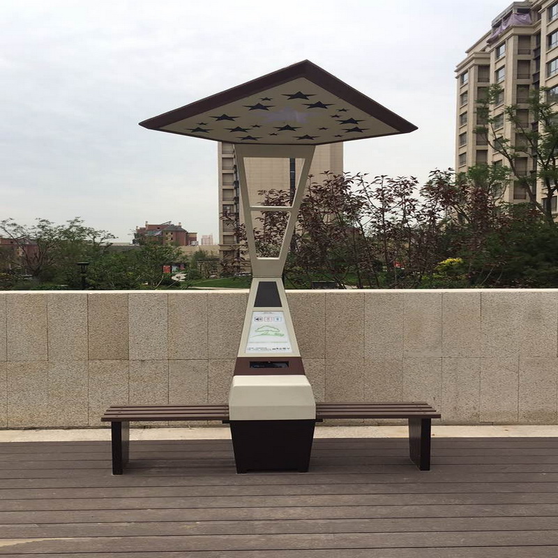 USB Charging Smart Wifi High Quality Solar Outdoor Furniture for Street