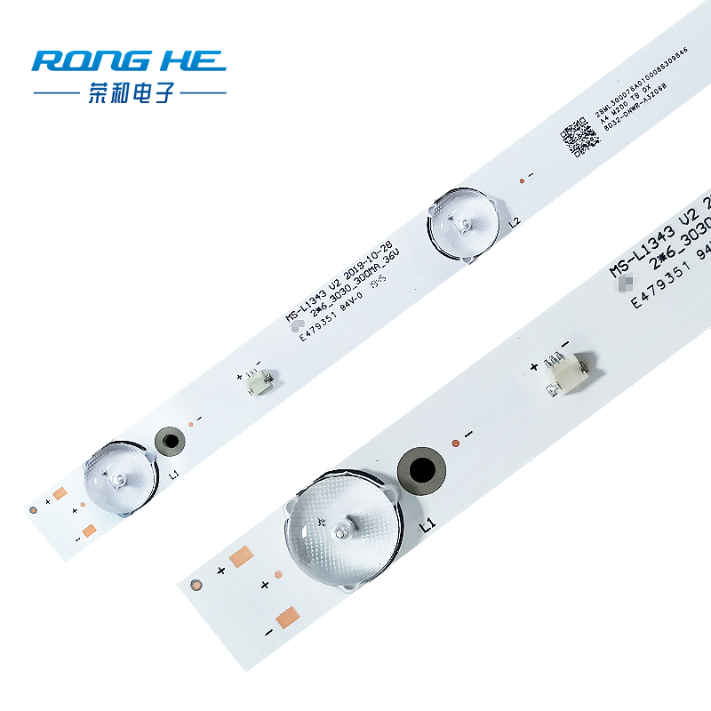 Χονδρικές πωλήσεις MS-L1343 V2 6 φανών 6V με ταινίες LED με οπτικούς τριγώνους