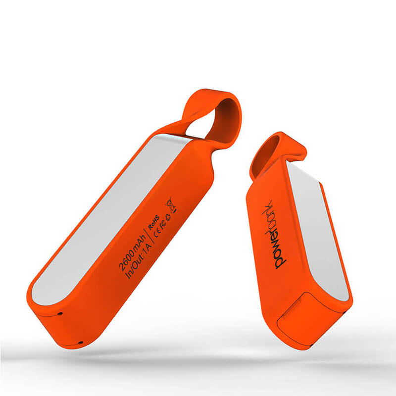 Mini Waternable Mobile Battery IPX6 Power Bank with Key Chain