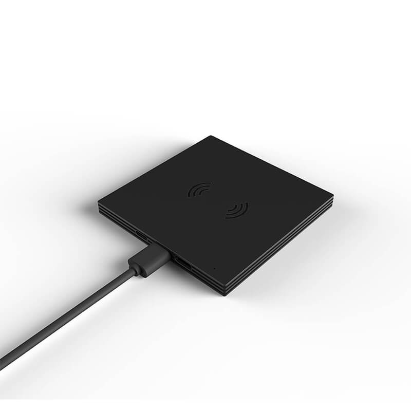 Ultra thin Square Cell phone Wireless Charger Station