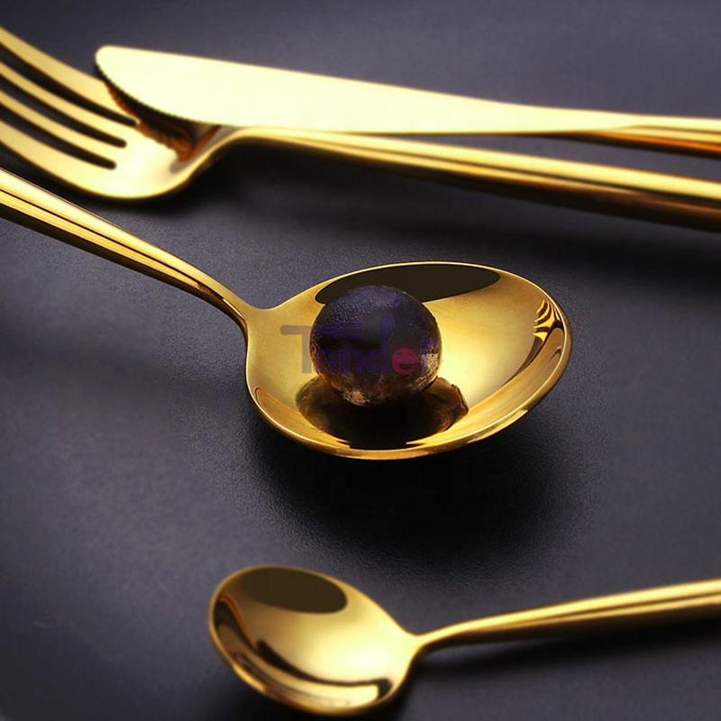 18\/8 από ανοξείδωτο ατσάλι LFGB διαθέσιμο υψηλής καθρέφτη χαμηλή ποσότητα αποθέματος μαχαιροπίρουνα μαχαιροπίρουνα σετ