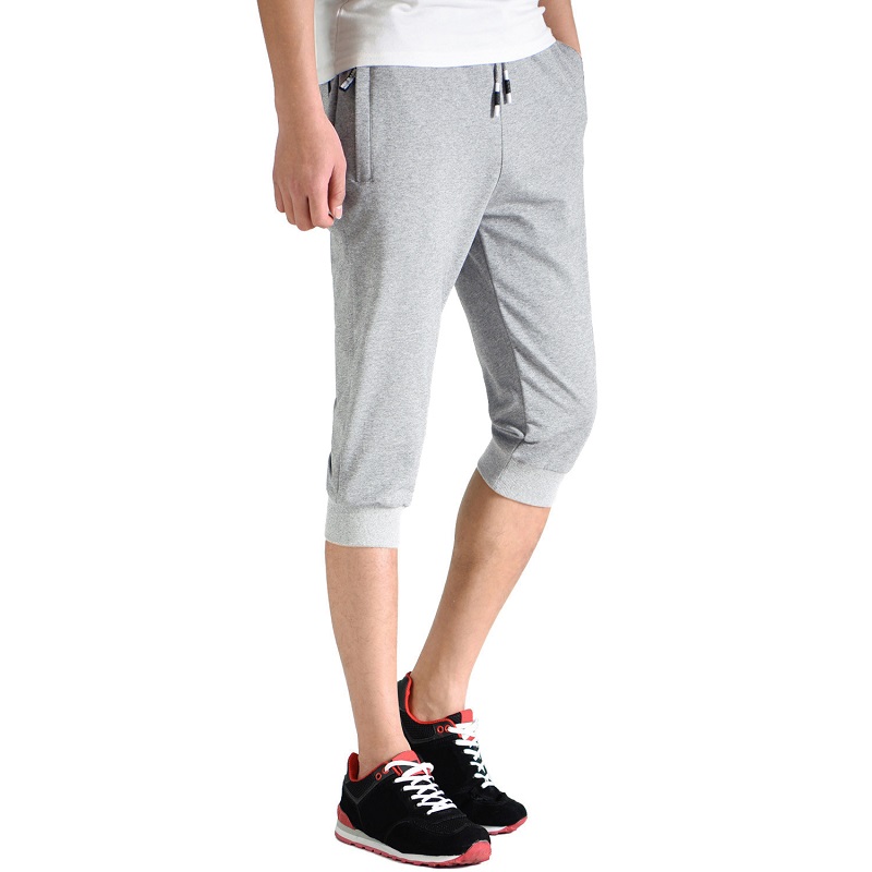 Ανδρικά Joggers αναπνεύσιμα προπονητικά γυμναστήρια γυμναστικής με τσέπες με φερμουάρ