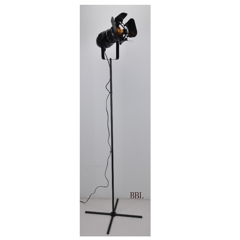 Φωτιστικό δαπέδου-1 με βραχίονα U, μπορεί να ρυθμίσει την κατεύθυνση