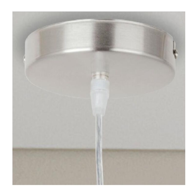 Κρεμαστό φωτιστικό από σκούρο καφέ ξύλο