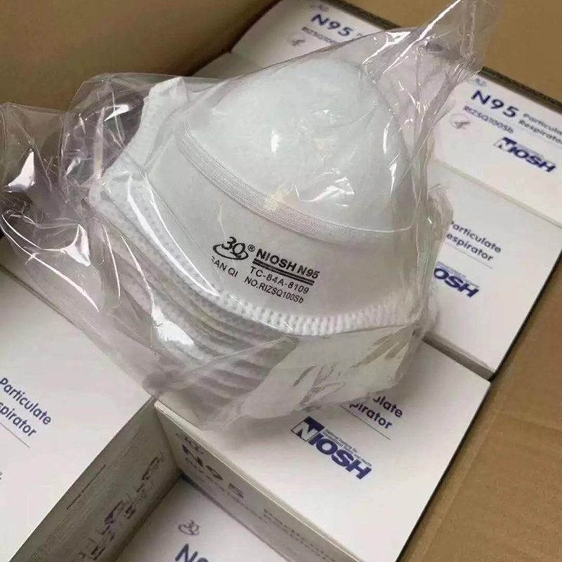 3Q μάσκα μίας χρήσης N95 σε απόθεμα Κατασκευασμένο στην Κίνα
