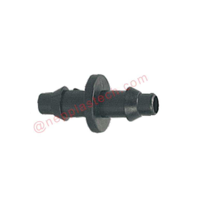 αρδευτικά συστήματα διπλού αγκαθωτού, ευθύγραμμου συνδέσμου ράβδων ράβδων ράβδων ράβδων ράβδων, 4*7mm, για σταγόνες της κατσαρόλας...