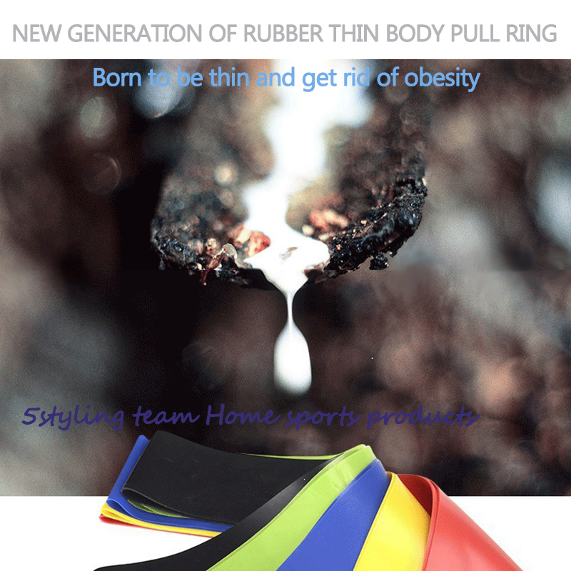 Φυσικός δακτύλιος τενόντων για αποκατάσταση λατέξ γυμναστικής αντίστασης δακτύλιος αντοχής λατέξ ζώνης αντοχής πολυλειτουργικ...