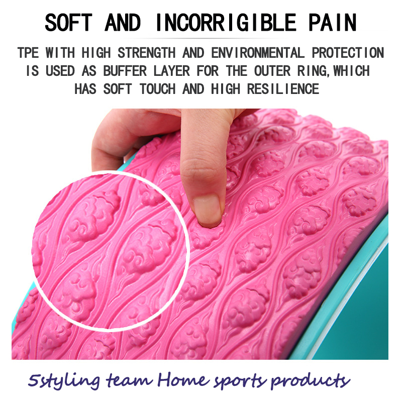 TPE μυ χαλάρωση Yoga βοηθητικό τροχό κοιλιακή συσκευή γυμναστικής πίσω κάμψη χειροποίητο αντικείμενο Γιόγκα κύκλος Dharma τροχός κατα...