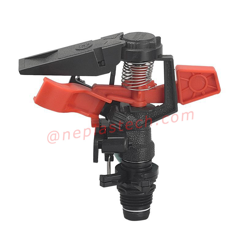 ρυθμιζόμενη απόσταση και ρυθμιζόμενη γωνία ψεκασμού Πλαστικοί ψεκαστήρες με γκαζόν
