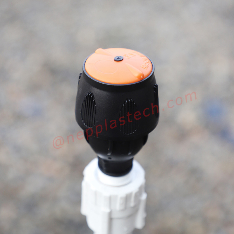 πλαστικός ψεκαστήρας ώθησης ποτίσματος γκαζόν 1\/2 ιντσών και περιστροφικοί ψεκαστήρες άρδευσης κήπου