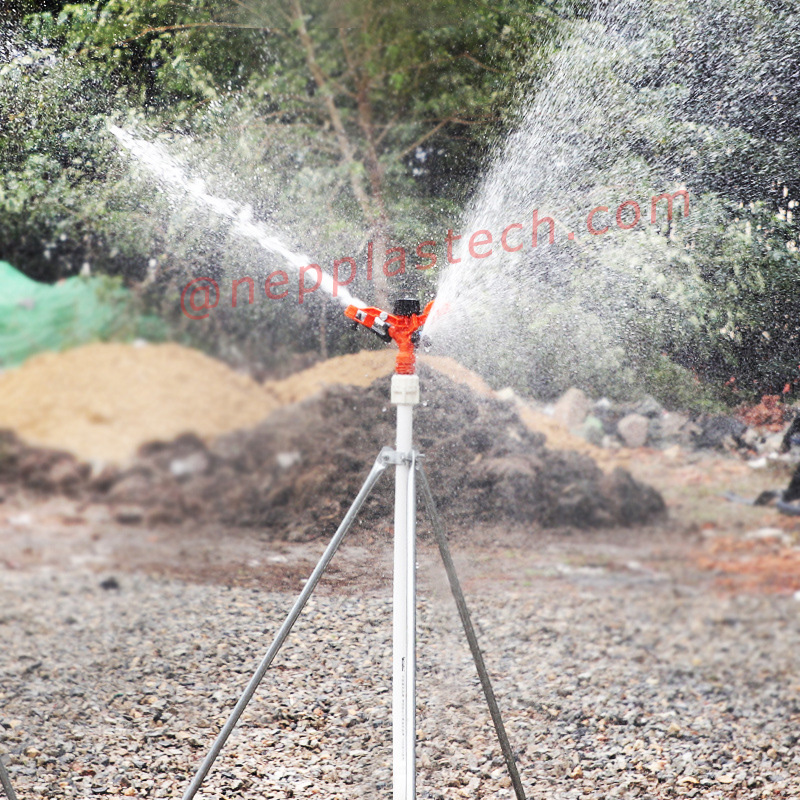 Εργαλεία αυτόματης άρδευσης 3\/4 ιντσών γεωργικών εργαλείων 1 ιντσών γκαζόν Ψεκασμός ψεκασμού Πλαστικοί ψεκαστήρες περιστροφής 360...