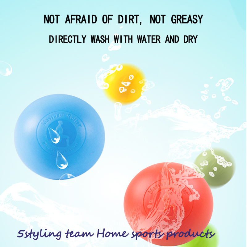 Μπάλα μασάζ αποκατάστασης σιλικόνης άμεσης πώλησης κατασκευαστή, τέντωμα γιόγκα, μασάζ γυμναστικής, μυς μίας μπάλας, χαλαρωτική ...