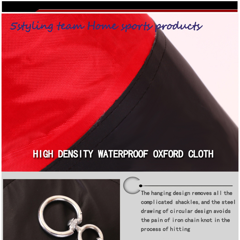 Zoomboo τετράπλευρη πυκνή κοίλη σακούλα πυγμαχίας \/ σάκος άμμου Sanda \/ Taiquan \/ Taekwondo πολεμικές τέχνες