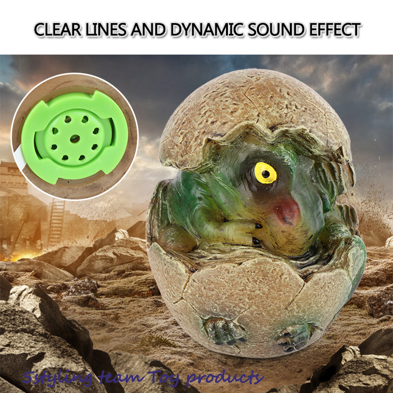 Διασυνοριακός ειδικός σκοπός για ήχο σπασμού μαλακού καουτσούκ Amazon Jurassic, φως, αυγά δεινοσαύρων, παιδικά εκπαιδευτικά παιχνίδια