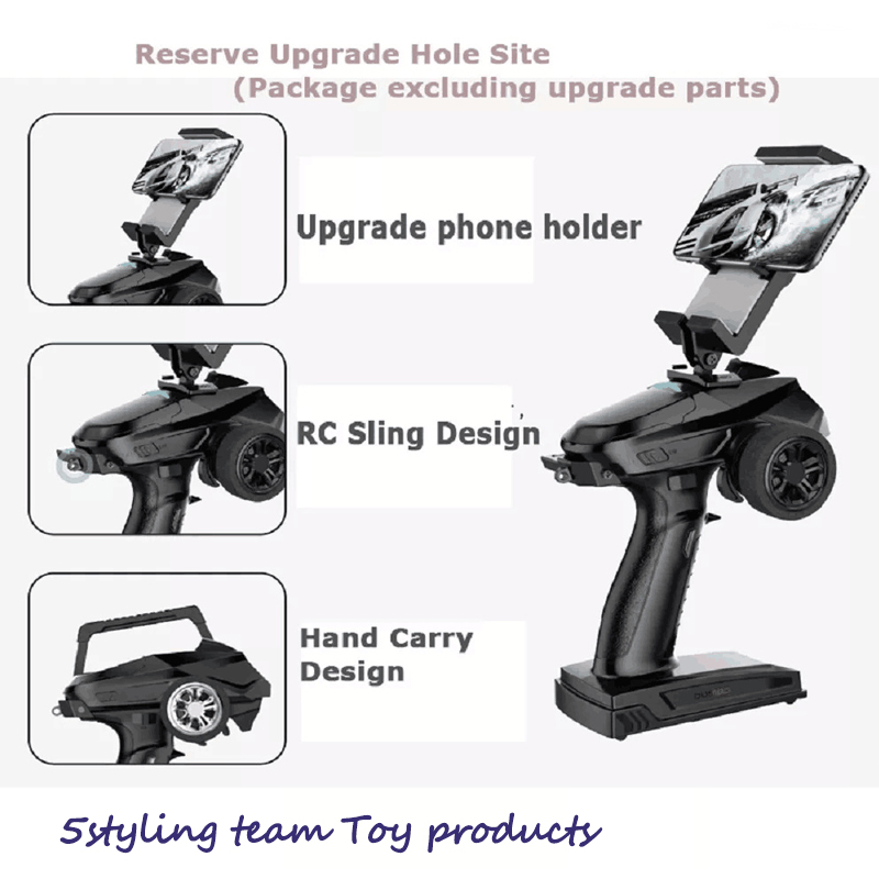 Μικρό ιπτάμενο ελέφαντα X6 πιστόλι 2.4G τηλεχειριστήριο 3456 κανάλι δεξαμενή οχήματος μοντέλο δέκτη RC μέρη