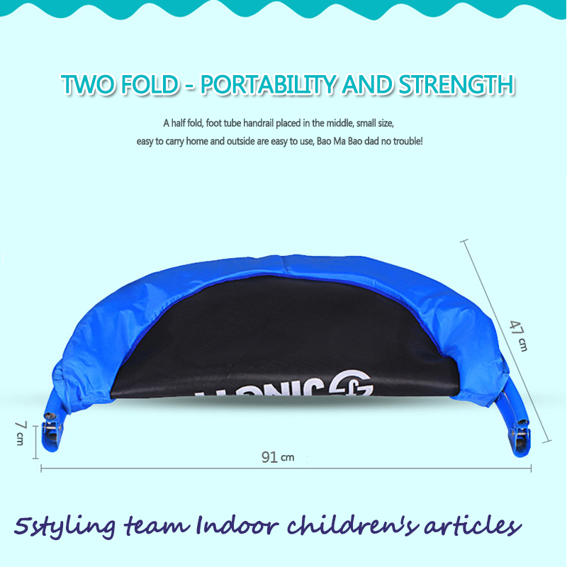 Τραμπολίνο παιδικό εγχώριο τραμπολίνο εσωτερική τραμπολίνο πτυσσόμενο παιδικό κρεβάτι τρίψιμο παιδικό κρεβάτι με κουπαστή