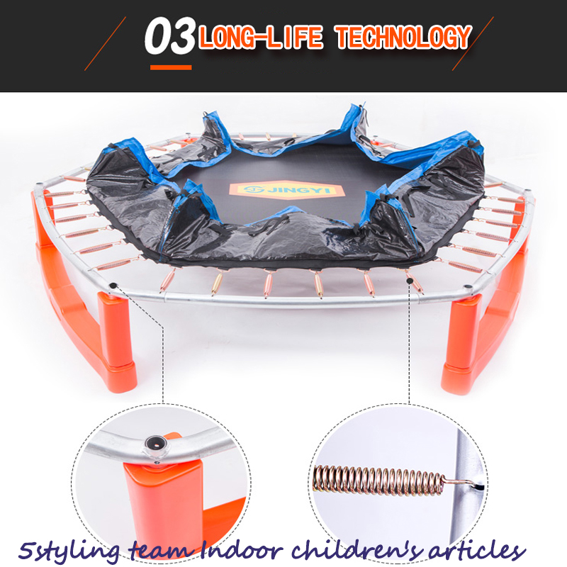 Τραμπολίνο για παιδικό σπίτι τραμπολίνο εσωτερικού χώρου για παιδιά με προστατευτικό δίχτυ ελατηρίου για τραμπολίνο μωρού για bu...