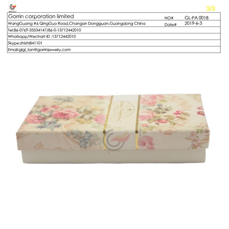 GL-PA0018 κουτί κοσμήματος