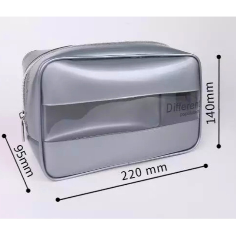 Διαφανή φορητή ραφή μακιγιάζ Χονδρική τσάντα καλλυντικών PVC, καλλυντική τσάντα μακιγιάζ, μακιγιάζ προσαρμοσμένων καλλυντικών