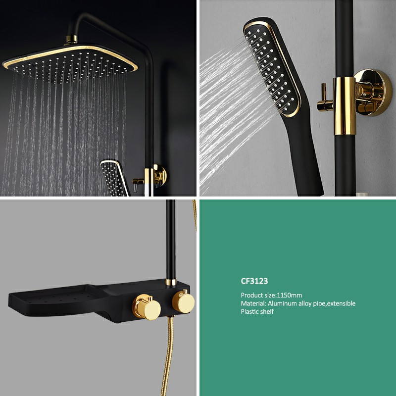 Στήλη ντους κράματος αλουμινίου CF3123