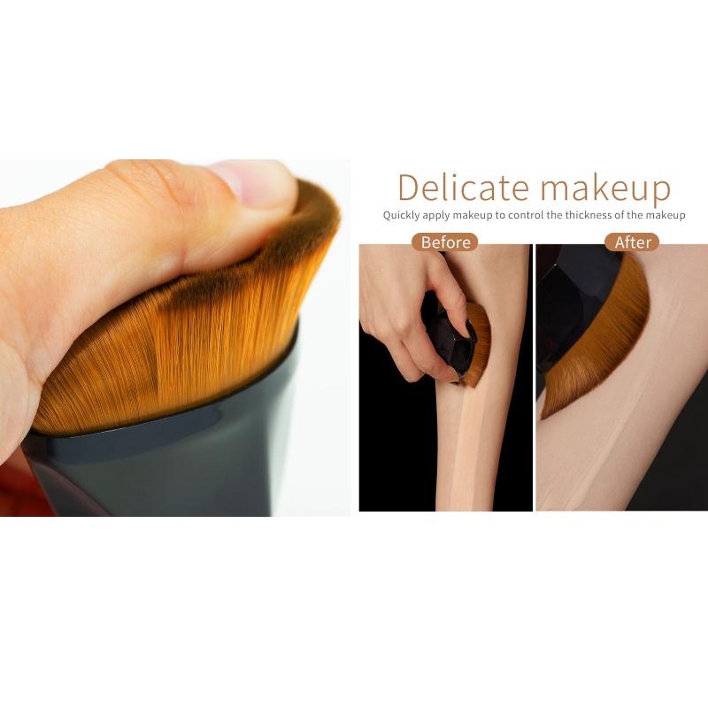 Hot Selling Portable Cosmetic Makeup Brush Rhombus 55 Foundation Brush Magic βούρτσα μακιγιάζ φυσικό ψεύτικο Επίπεδο κεφάλι βούρτσα ειδικά εργαλεία μακιγιάζ