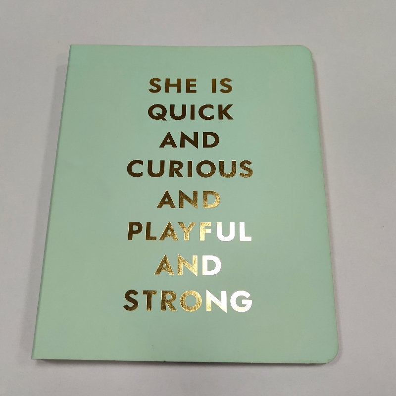 Στοίβαξη χρυσού με συνδετικό σημειωματάριο (coil) ρετρό ημερολόγιο