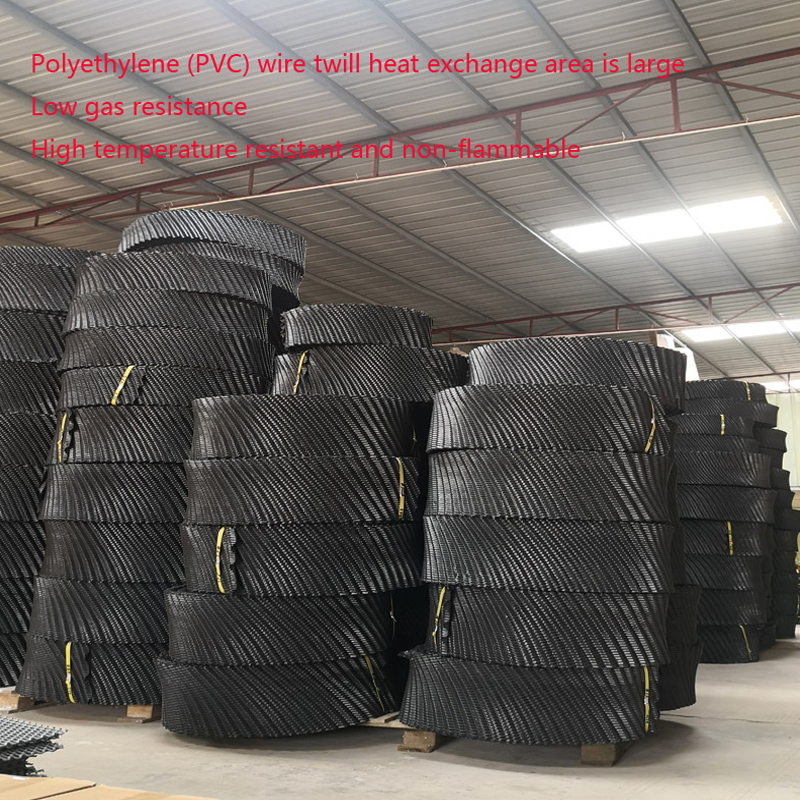 Παρεμβάσεις κατά την αντικατάσταση της συσκευασίας του πύργου ψύξης