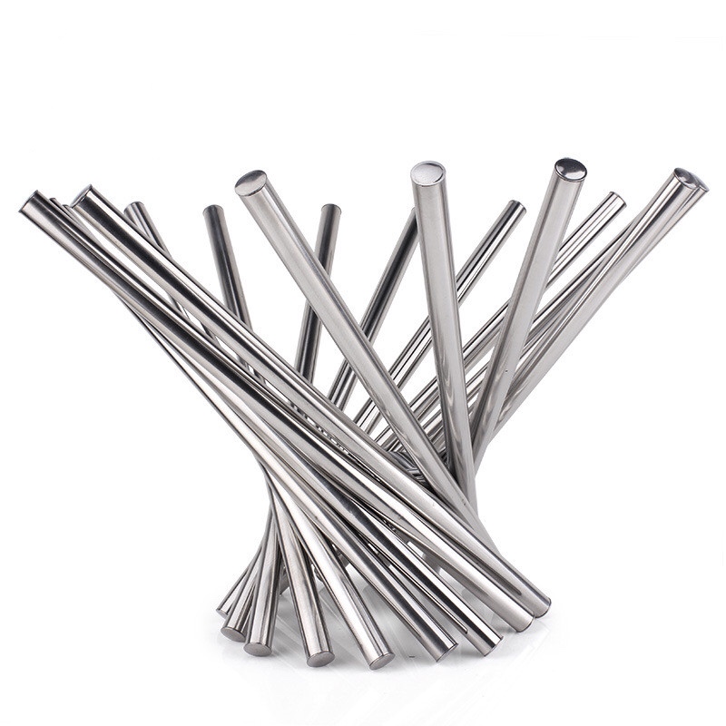 Μοναδικό τραπέζι τραπεζαρίας από ανοξείδωτο χάλυβα περιστρεφόμενο μπολ φρούτων από μέταλλο διακοσμητικό μπολ με φρούτα