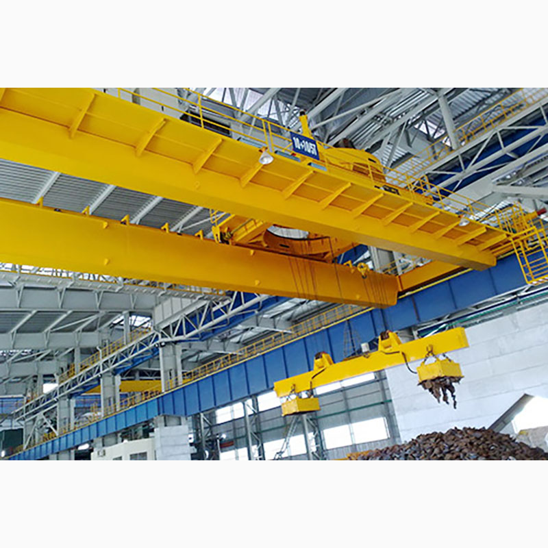 Υπερυψωμένος γερανός ηλεκτρομαγνήτη