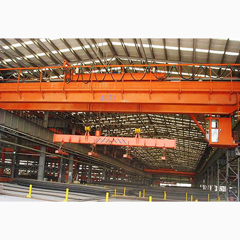 Υπερυψωμένος γερανός ηλεκτρομαγνήτη