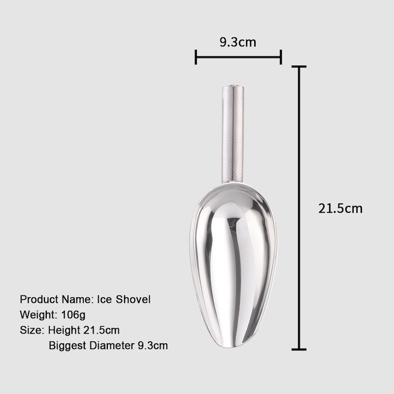 Μπάρα εργαλείων από ανοξείδωτο ατσάλι Ice Scoop