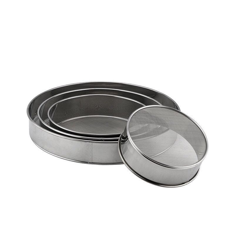 4 Μέγεθος κοσκινίσματος αλεύρων από ανοξείδωτο χάλυβα