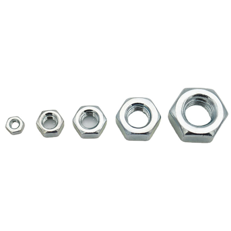 Υψηλής ποιότητας OEM ODM ανθρακούχο χάλυβα Εξάγωνο παξιμάδι από ψευδάργυρο