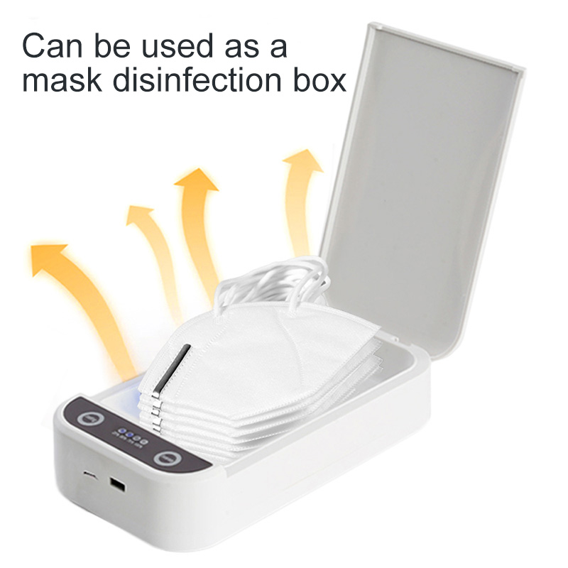 Απολύμανση Machine UV Sterilizer Κινητό τηλέφωνο Μάσκα Μάσκα Απολύμανση Κουτί αποστείρωσης