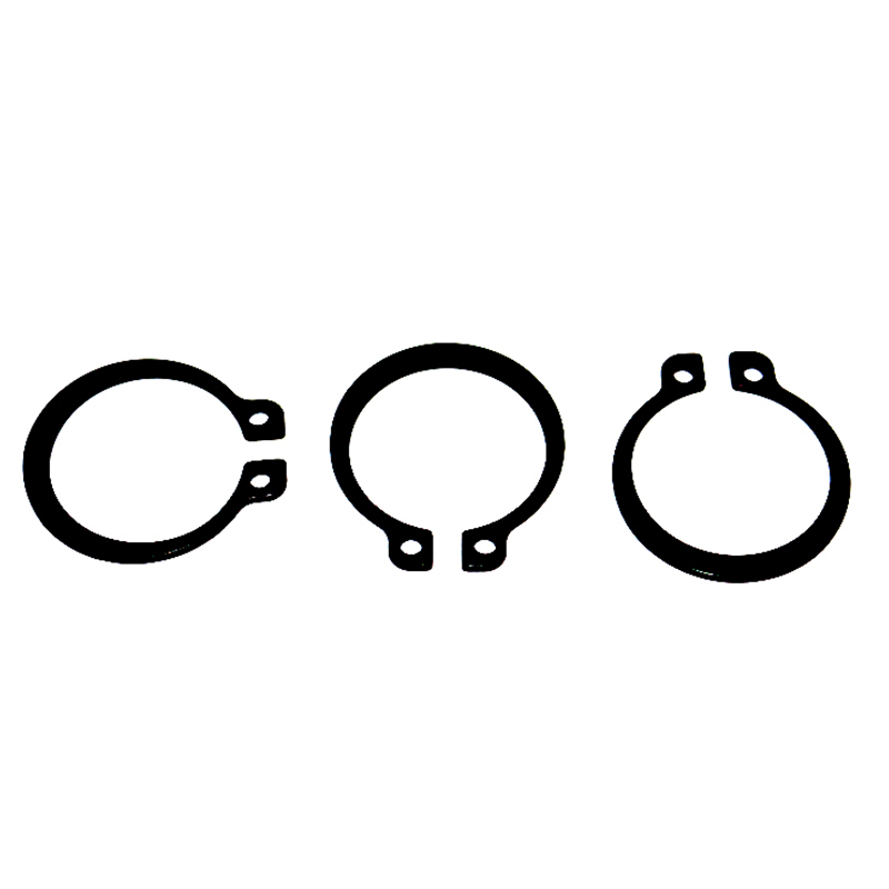 Ανοξείδωτο SS304 Μαύρο μετρικό DIN471 C Τύπος Circlip για άξονα