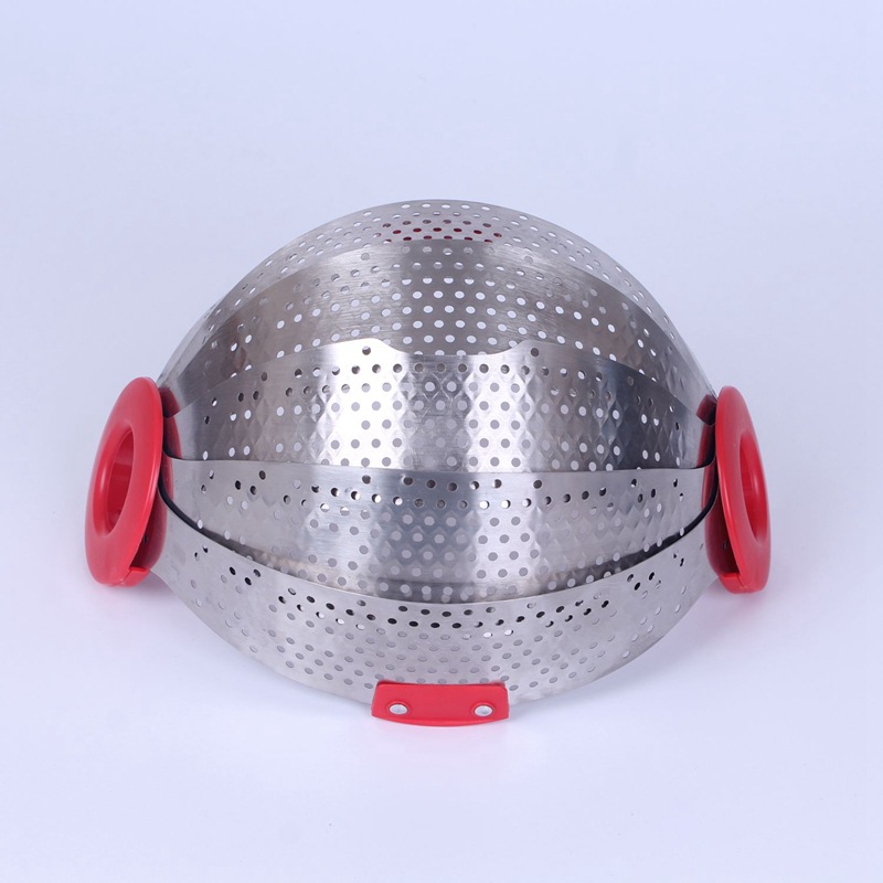 Υψηλής ποιότητας Νέο ανοξείδωτο χάλυβα Πτυσσόμενο φίλτρο νερού λαδιού τροφίμων