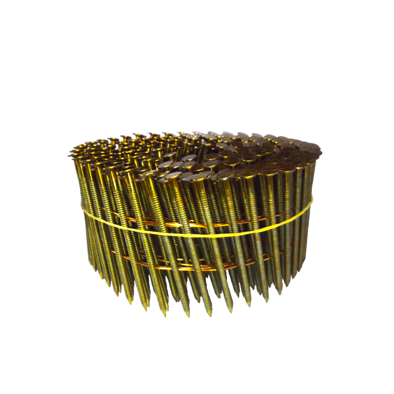 15 Deg Wire Pallet από ανοξείδωτο χάλυβα Bright Coil Nails βίδα για κατασκευή