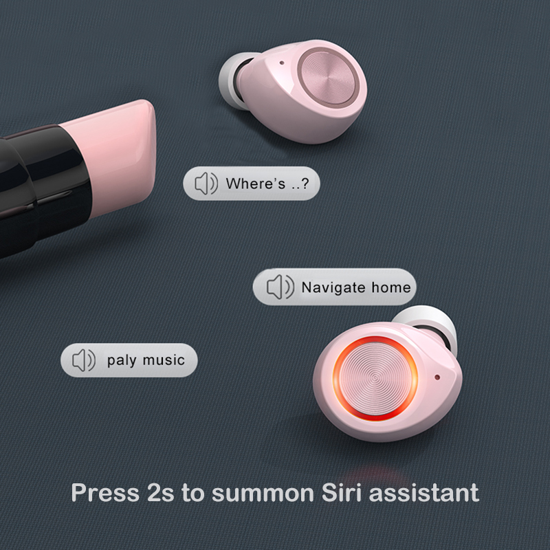 TWS Bluetooth ακουστικό TW60 HD Ποιότητα ήχου Mini Design Touch Λειτουργία