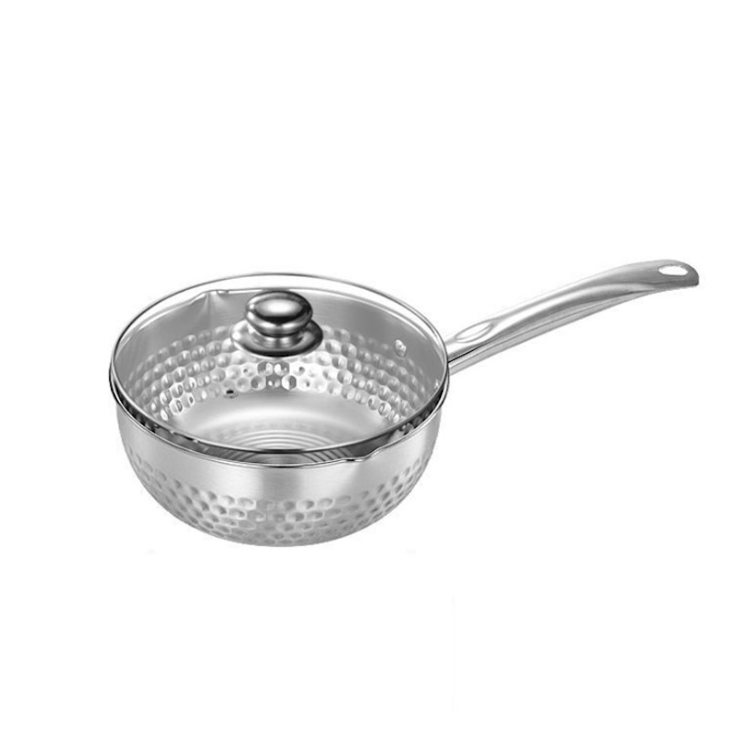 Ιαπωνικό δοχείο χιονιού, δοχείο γάλακτος από ανοξείδωτο ατσάλι με τελείες