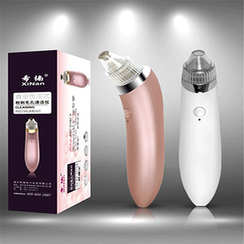 USB Επαναφορτιζόμενη Ηλεκτρονική Pore Deep Cleaner Beauty Machine Vacuum Blackhead Remover Sucker Tool Kit