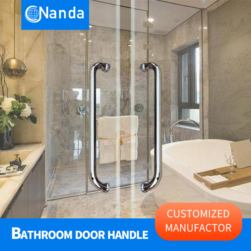 Το χερούλι της πόρτας μπάνιου