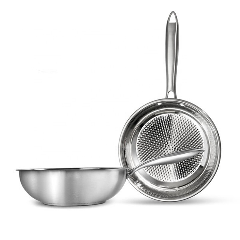 τηγάνι από ανοξείδωτο χάλυβα