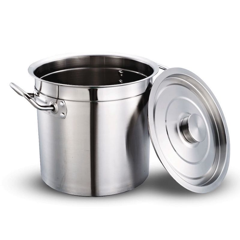 κατσαρόλα κατσαρόλας κατσαρόλας από ανοξείδωτο χάλυβα με κάλυμμα