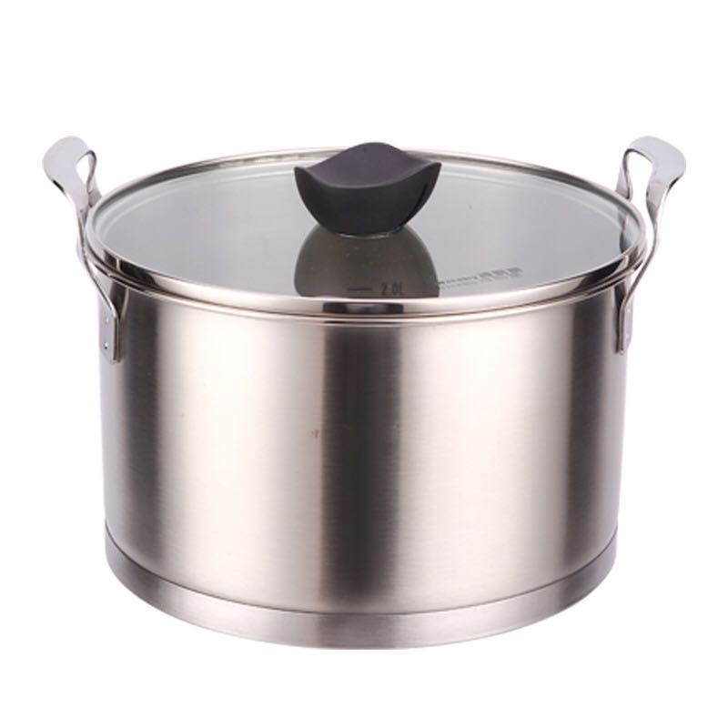 κατσαρόλες από ανοξείδωτο χάλυβα με καπάκια