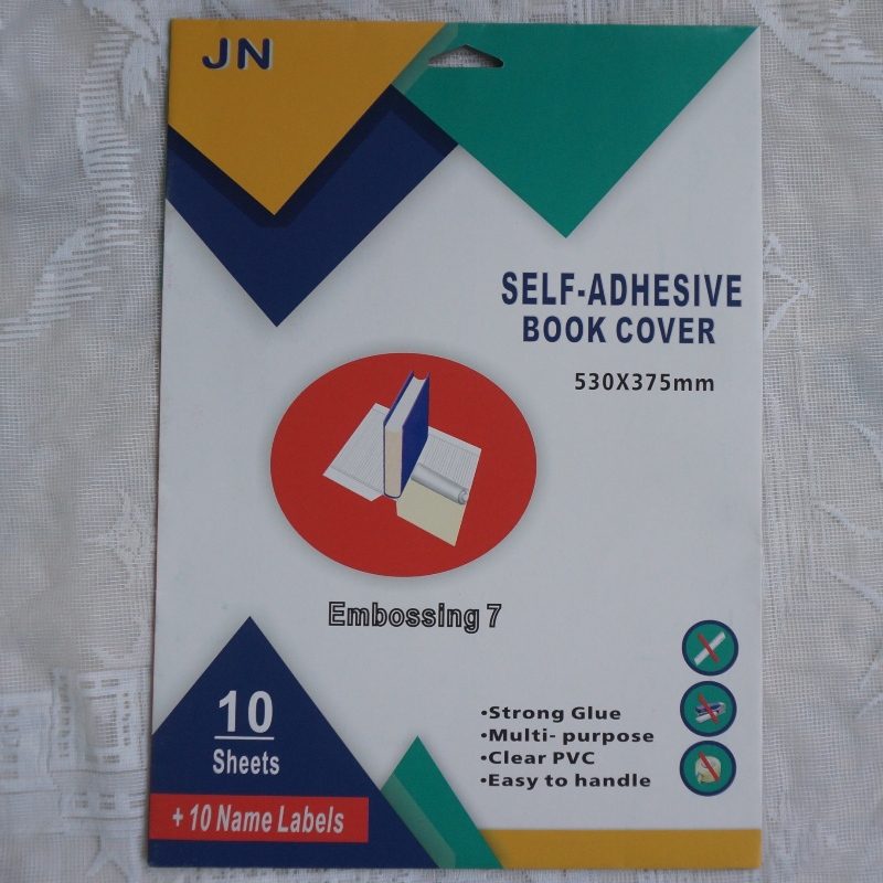 Αυτοκόλλητη σαφής κολλώδη πλαστική μεμβράνη εξώφυλλου βιβλίου