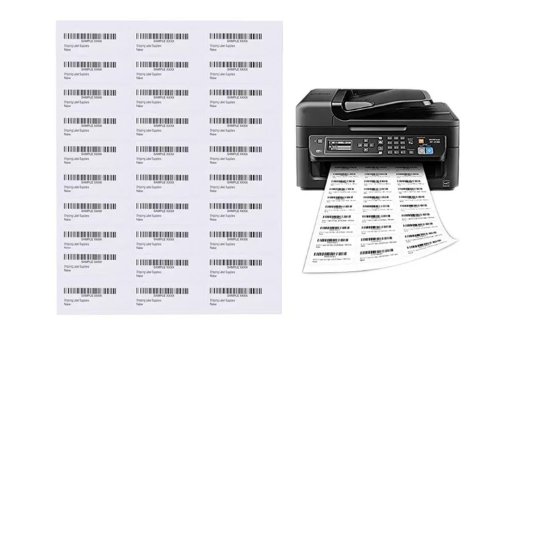 Αυτοκόλλητο με λευκή ετικέτα A4